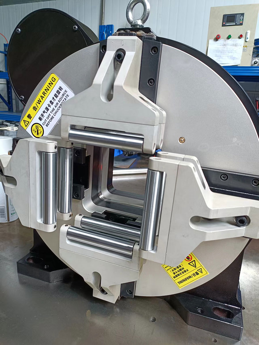 激光切割氣動雙動卡盤